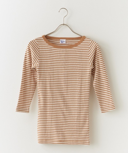 Robert P. Miller tシャツ R.P.miller/ミラー Panel ribbed Q/S