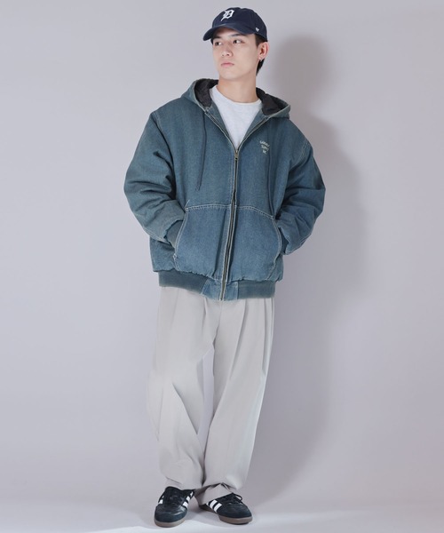 SANDY  WORKWEAR フード付きアクティブジャンパー短丈 SANDY RIVER WORKWEAR フード付きアクティブジャンパー短丈