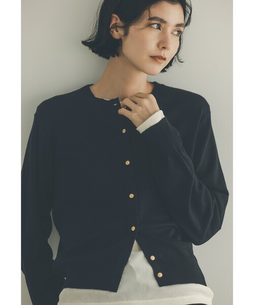 OPAQUE.CLIP（オペークドットクリップ） カーディガン クルーネック