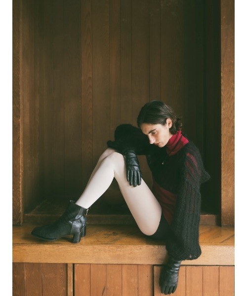 ニット セーター Kid Mohair Cropped Knit Pullover レディース MARTE ニット セーター Kid Mohair Cropped Knit Pullover