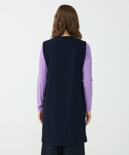 【Ballsey】コットンクルーネックジレ Ballsey｜ドライアムンゼンクルーネックジレ