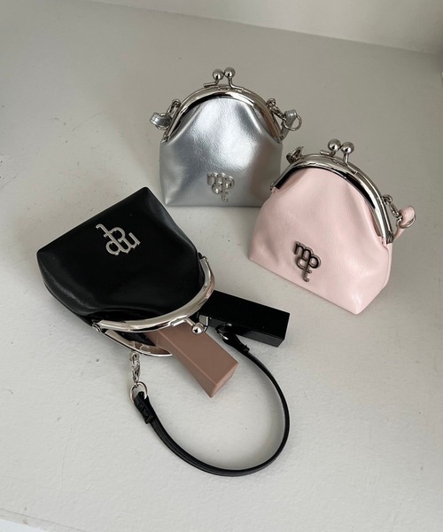 Me%（ミィパーセント） ポーチ ロゴガマグチポーチ 284410 レディース