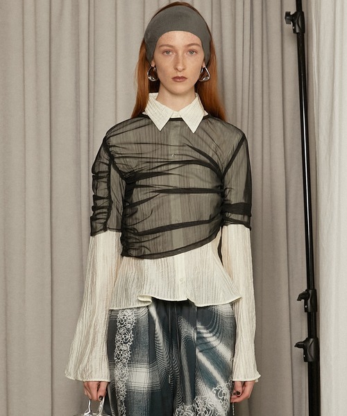 【prankproject】Ruffle Frill Blouse Ruffle Frill Blouse