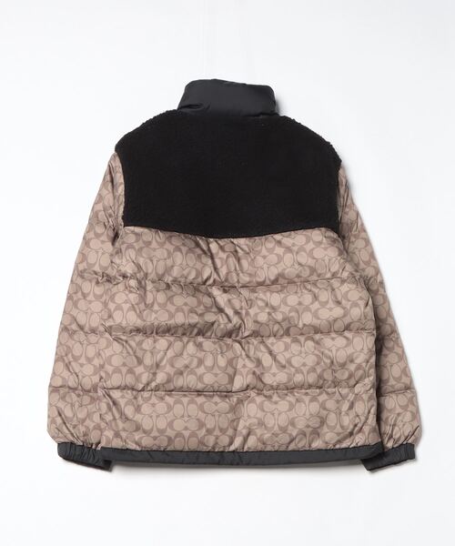 「COACH」 ダウンジャケット S ベージュ メンズ