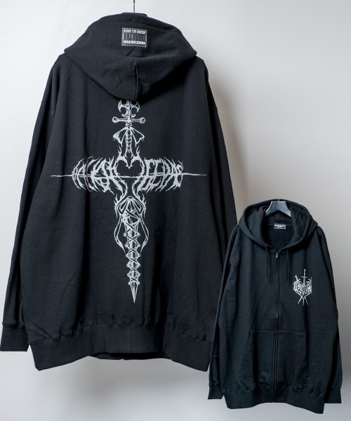 LGB バッククロス BACKCROSS フーディ パーカー Yahoo!オークション - 00s L.G.B. BACK CROSS HOODIE PARKA