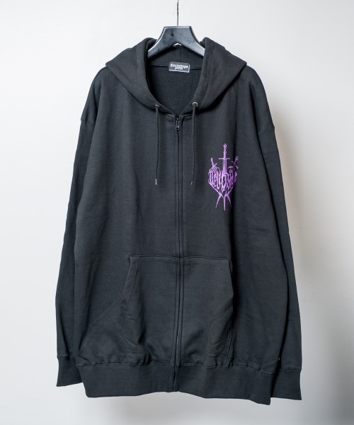 BACKSTAGE PASS（バックステージパス） パーカー CROSS-HOODIE(クロ