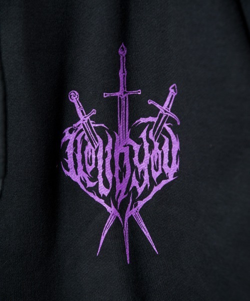 BACKSTAGE PASS（バックステージパス） パーカー CROSS-HOODIE(クロ