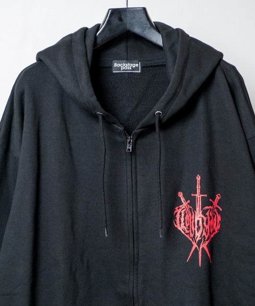 BACKSTAGE PASS（バックステージパス） パーカー CROSS-HOODIE(クロ