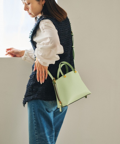 【新品未使用】E’POR Ybagmini 2way ショルダー付　ロペエポール 新品未使用】E'POR Ybagmini 2way ショルダー付 ロペエポール
