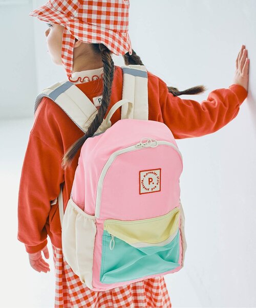 p.premier リュック マルチカラーリュック キッズ 子供 男の子