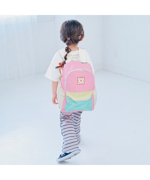 p.premier リュック マルチカラーリュック キッズ 子供 男の子