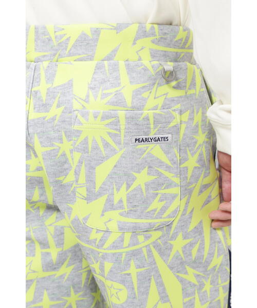 パンツ 「PEARLY GATES」カノコダンボールボンディング イージーパンツ