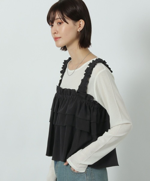 LAKOLE（ラコレ） フリルビスチェ / 291758 レディース : ZOZOTOWN
