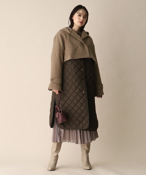 「OPAQUE.CLIP」 コート 38 ベージュ レディース_画像2