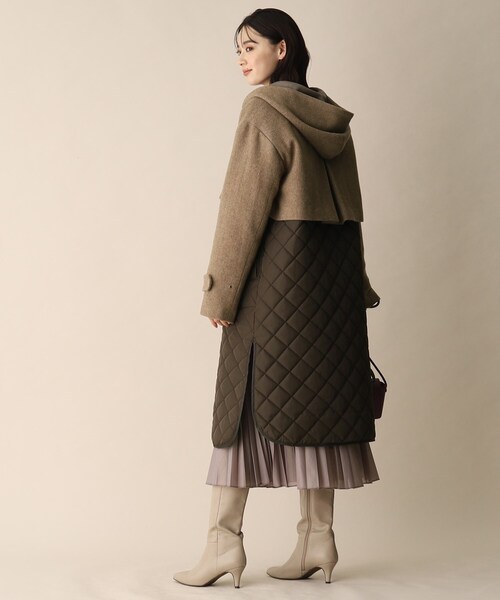 「OPAQUE.CLIP」 コート 38 ベージュ レディース_画像4