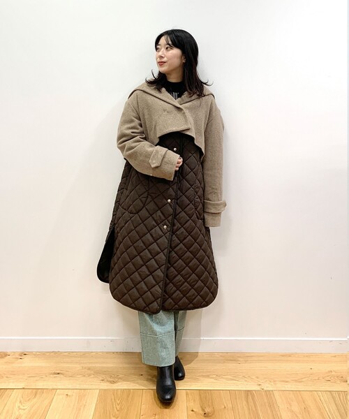 「OPAQUE.CLIP」 コート 38 ベージュ レディース_画像5