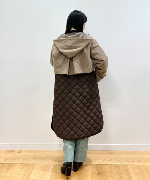「OPAQUE.CLIP」 コート 38 ベージュ レディース_画像6