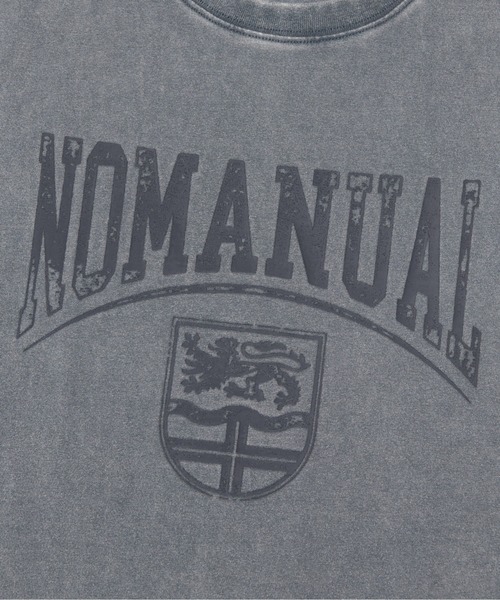 NOMANUAL tシャツ A'GEM/9 × .kom 「NOMANUAL/ノーマニュアル