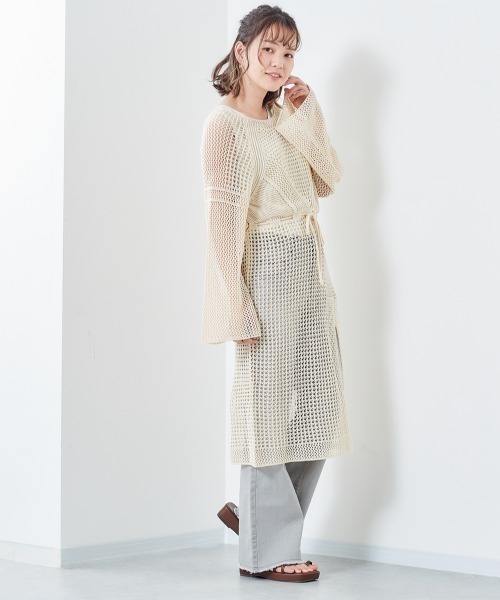 「cepo」 ニットワンピース M ブラック レディース_画像2