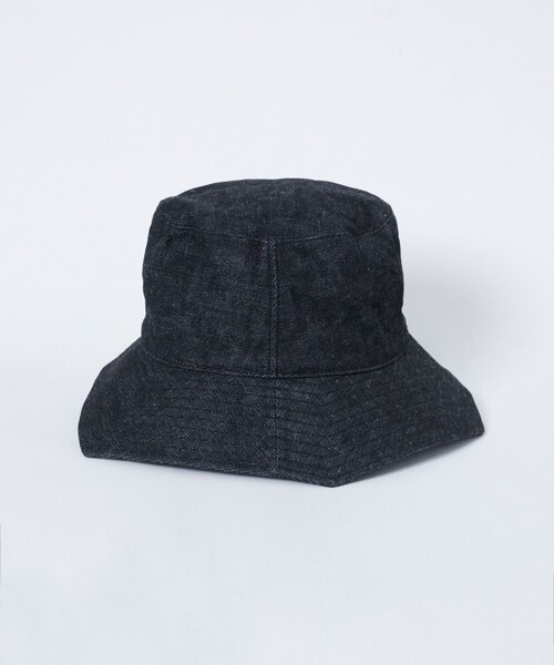 新品KIJIMATAKAYUKIキジマタカユキペンタゴンハットキャップバケハ KIJIMA TAKAYUKI 帽子 ハット RECYCLED DENIM PENTAGON BRIM HAT