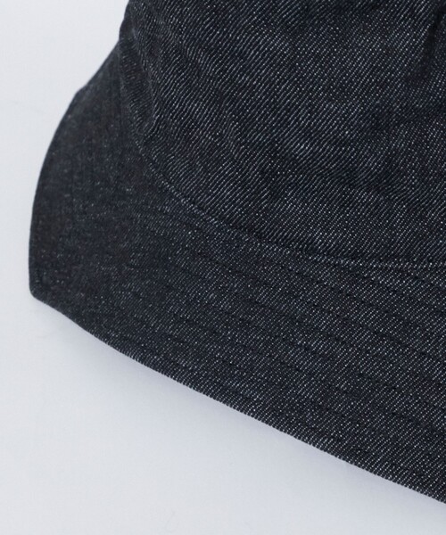 KIJIMA TAKAYUKI 帽子 ハット RECYCLED DENIM PENTAGON BRIM HAT