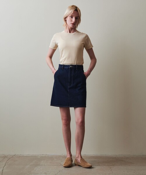 【aさま専用】Steven Alan デニムミニスカート STEVEN ALAN スカート 「Steven Alan」13OZ デニム ミニスカート