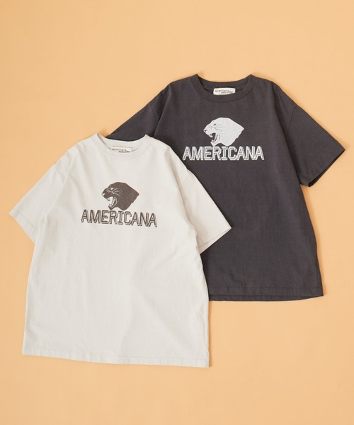 アメリカーナ tシャツ AMERICANA メッシュt ¥12000 ブラック 日本製 今年も引き続き