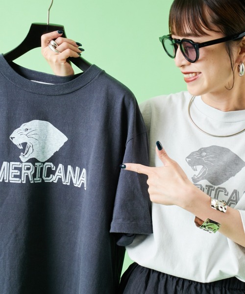 AMERICANA tシャツ 「Americana×JEANS FACTORY/アメリカーナ
