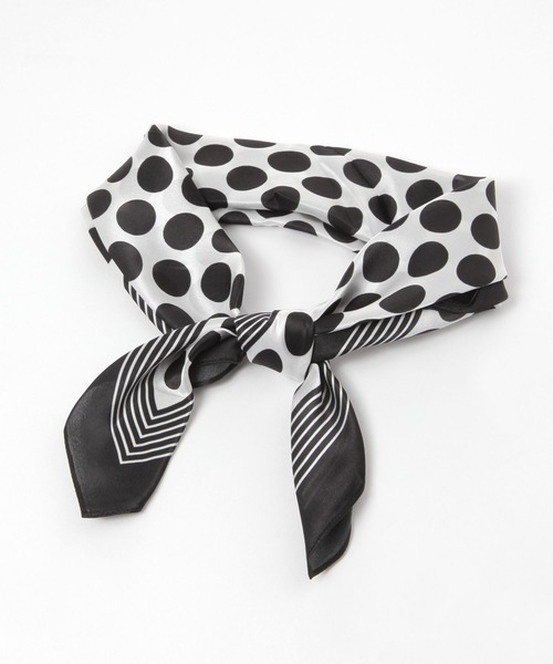 GLOBAL WORK（グローバルワーク） スカーフ バンダナ シルクプリント