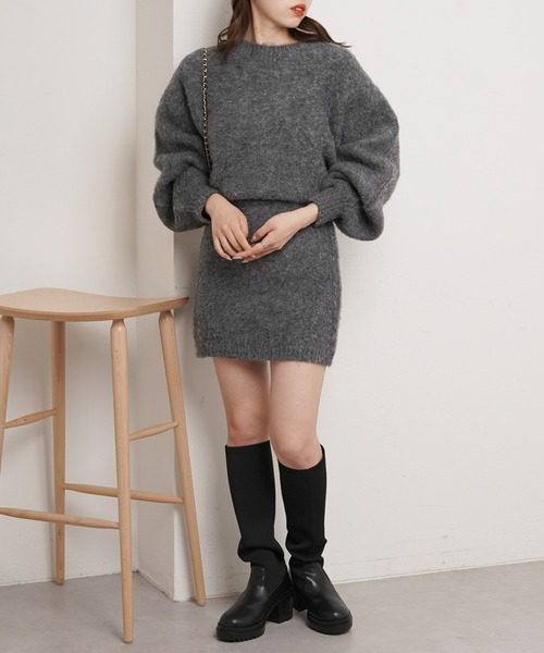 「Chico」 ニットワンピース FREE ベージュ系その他2 レディース_画像5