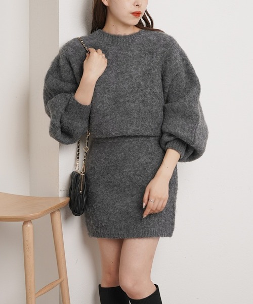 「Chico」 ニットワンピース FREE ベージュ系その他2 レディース_画像7