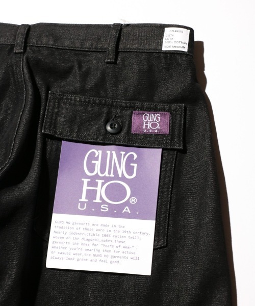 GUNG HO（ファッション） ジーンズ HO / ガンホー 4POCKETS WIDE