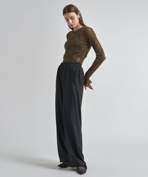 【アンスクリア ＜INSCRIRE＞ 】Track Pants/トラックパンツ INSCRIRE パンツ 「INSCRIRE/アンスクリア」Track Pants