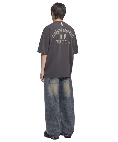 日本未入荷NOMANUALのR.V ARCH LOGO T-SHIRT 全4色 MUSINSA公式 | NOMANUAL R.V ARCH LOGO T-SHIRT - BLACK