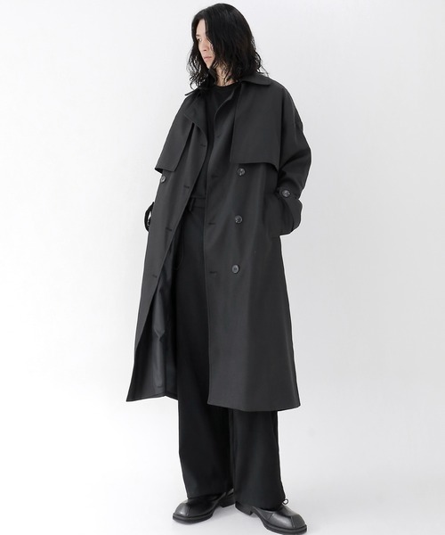 新品　未使用　NOUMI メンズ トレンチコート ライナー ブラック 新品 未使用 NOUMI メンズ トレンチコート ライナー ブラック