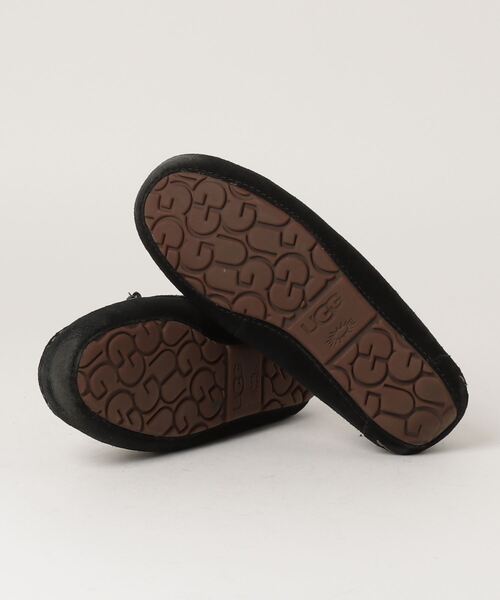 【新品未使用】UGG モカシン 24cm ブラック UGG Australia 「UGG」 モカシンシューズ 24cm ブラック