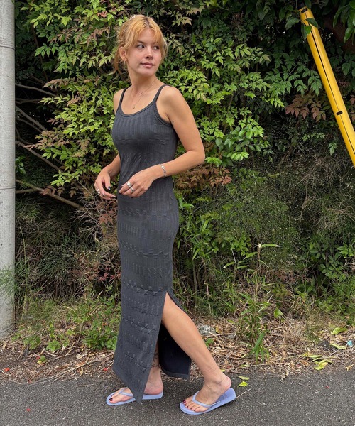 ROXY（ロキシー） ワンピース SUGAR SAND MAXI GEO /ロキシーニット