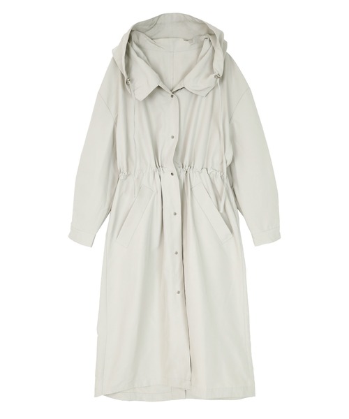 「ur's」 モッズコート M ネイビー レディース_画像3