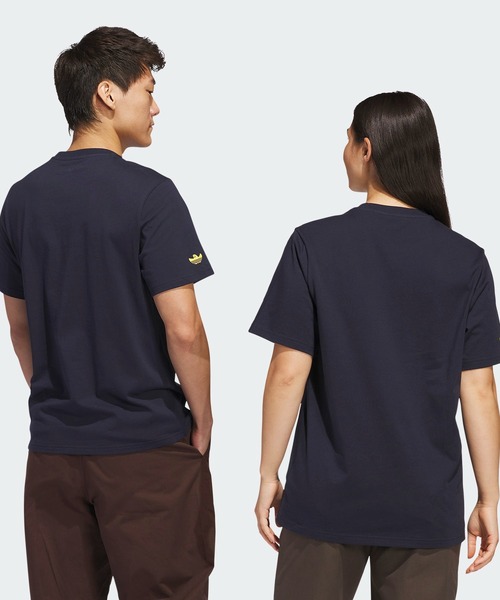 人気★adidas SST 半袖Tシャツ★ルーズフィット スポーティー adidas アディダス 半袖 Tシャツ メンズ M WORD SS TEE スポーツ