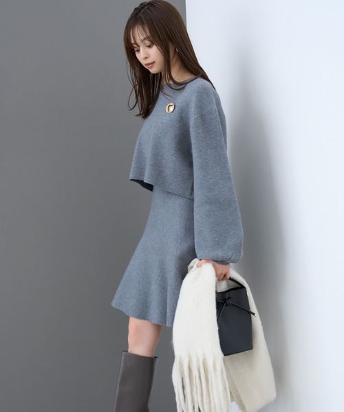 SNIDEL（スナイデル） セットアップ FREE グレー レディース