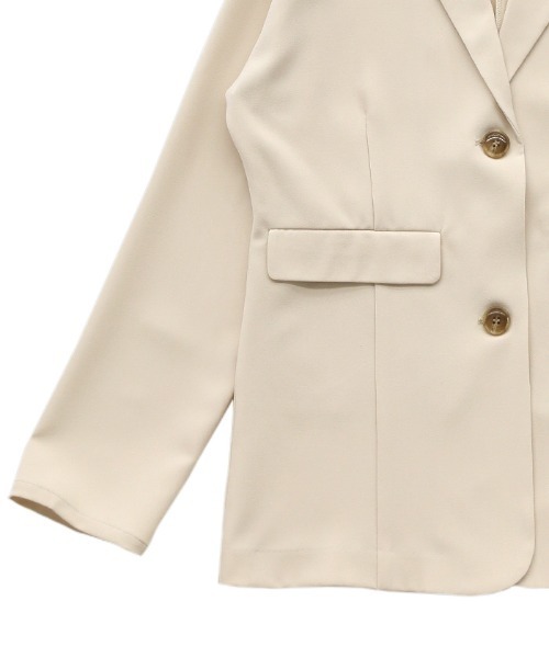 [select MOCA by son] tailored jacket SMALL светло-коричневый женский 