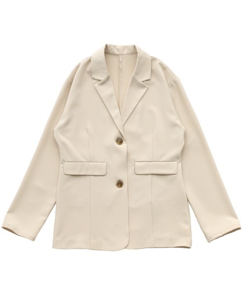 [select MOCA by son] tailored jacket SMALL светло-коричневый женский 