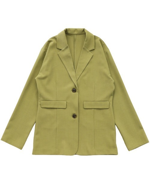 [select MOCA by son] tailored jacket SMALL светло-коричневый женский 