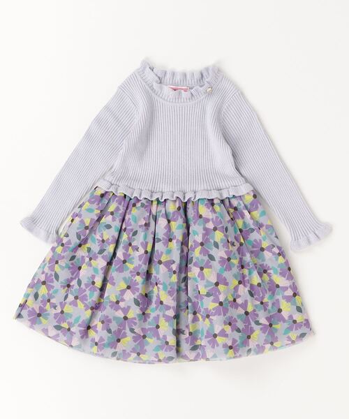 kate spade new york」 「KIDS」ドッキングワンピース 100 ブルー