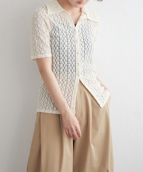 ヴァレンティノ 半袖カーディガン　レース！ VALENTINO - 極美品☆VALENTINO ヴァレンティノ QB2KA01443K