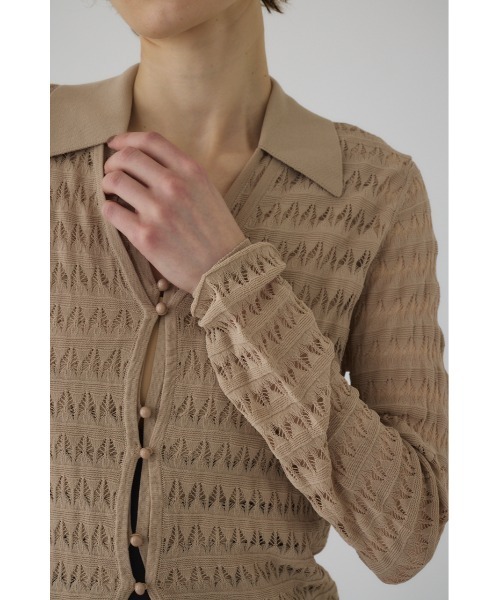 RIM.ARK サマーニット ニット セーター Crochet open knit C/D