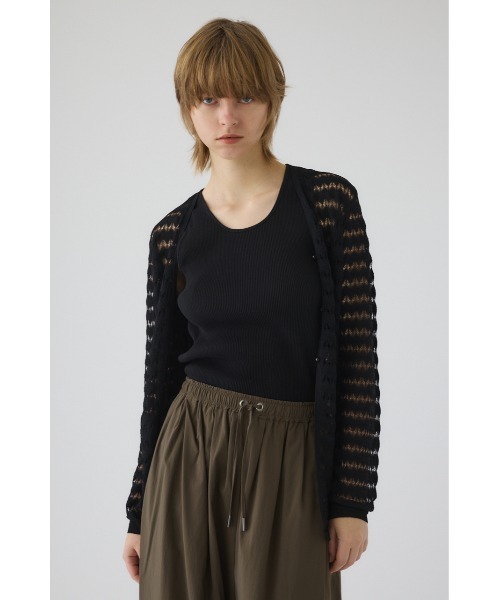 RIM.ARK サマーニット ニット セーター Crochet open knit C/D