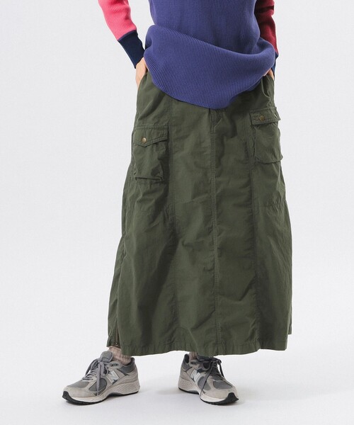 BEAMS BOY（ビームス ボーイ） スカート コットン タイプライター