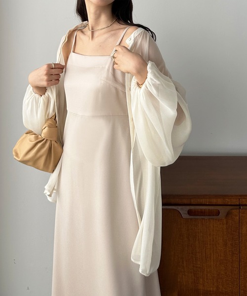 「Louere」 長袖ブラウス MEDIUM ブラウン レディース Louere 「Louere」 長袖ブラウス MEDIUM ブラウン レディース