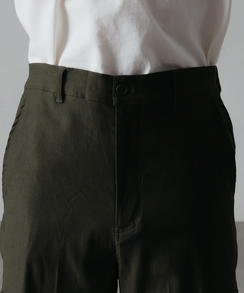 epnok スナップカーゴパンツ EPNK】Snap button tuck cargo pants / スナップボタンタック